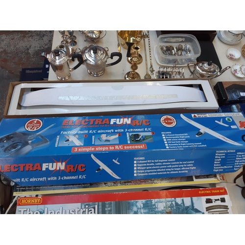 265 - A boxed Electrafun R/C aircraft