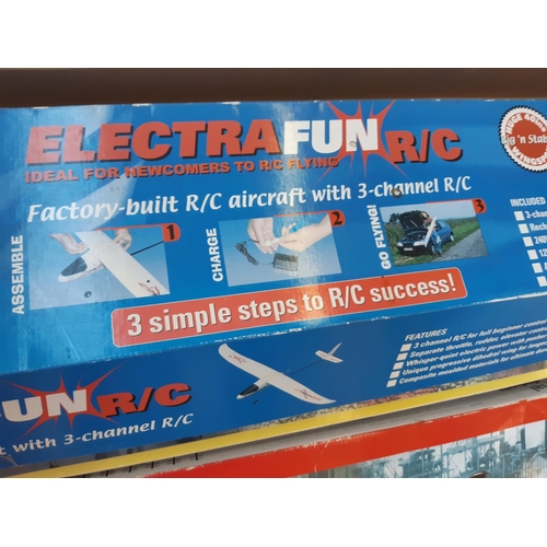 265 - A boxed Electrafun R/C aircraft