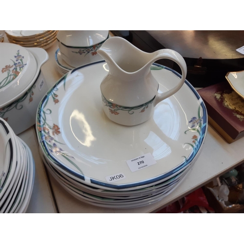 270 - A large collection of good quality ceramics to include a 26 piece Royal Doulton Juno pattern part di... 