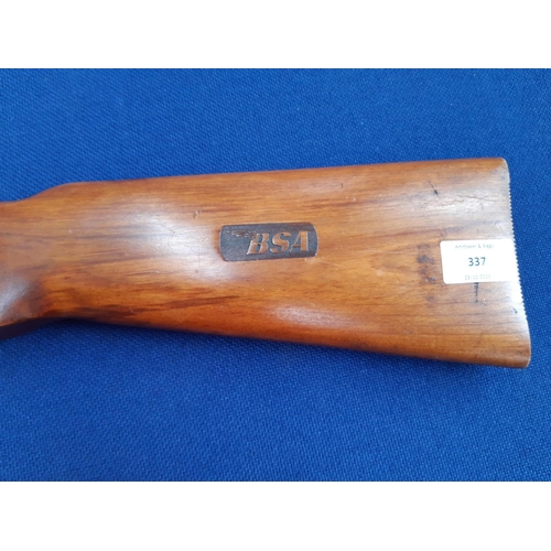 337 - A Birmingham Small Arms Co. LTD cadet .177 air rifle