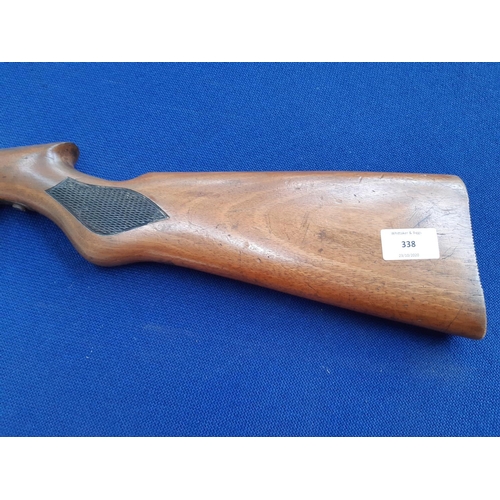 338 - A vintage L23348 .177 air rifle