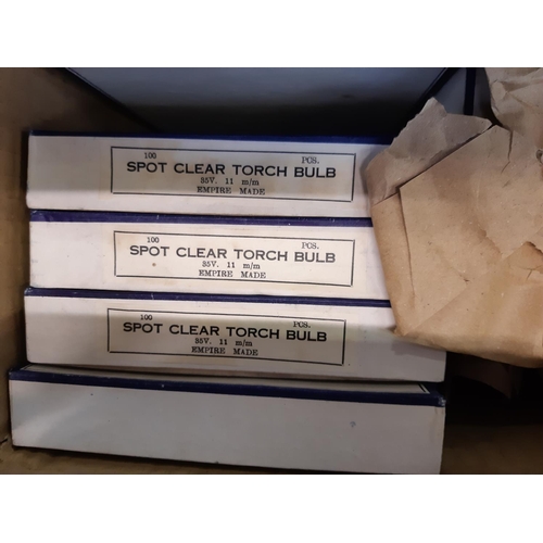 380 - Three boxes containing a large quantity of Spot Clear torch bulbs