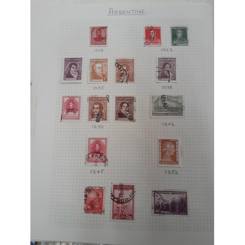 83 - A collection of assorted worldwide stamps