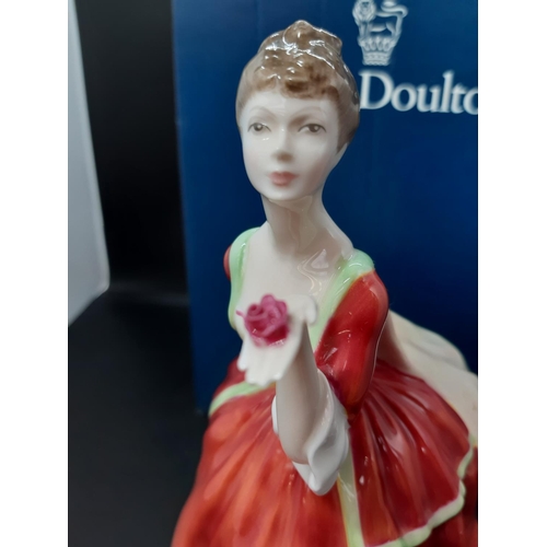 116 - A boxed Royal Doulton 'Flower of Love' figurine - HN 3970