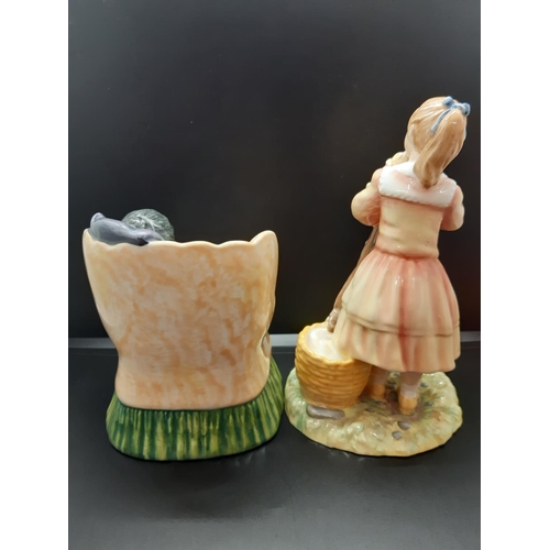 106 - Two Royal Doulton figurines to include 'Sweet Dreams' - HN 2380 and a limited edition no. 2275 of 95... 