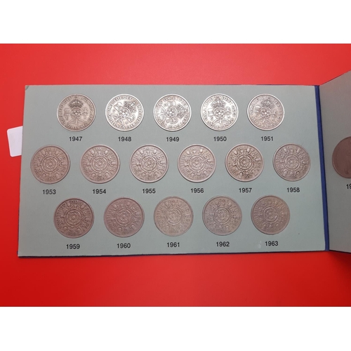 62 - A 1952 British coin presentation set to include threepence, sixpence, farthing and halfpenny togethe... 