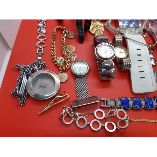 68 - A collection of watches and jewellery to include cased ladies Rotary wristwatch, necklaces etc.