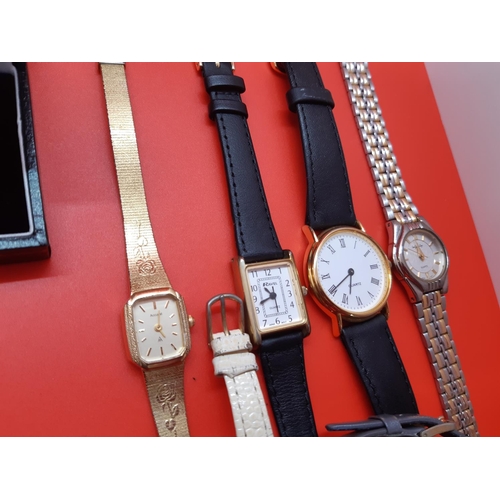 78 - A collection of various ladies wristwatches to include Accurist, Orient, Pulsar etc.