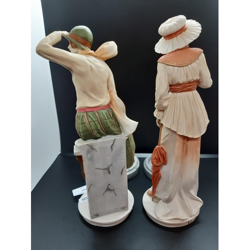 107 - Two Royal Doulton Classique figurines by Timothy Potts to include Lucinda and Vanessa with C.O.A (se... 