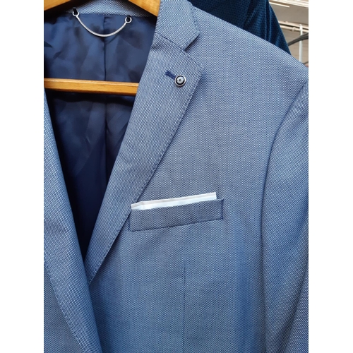 170 - Thirteen good quality mens suit jackets to include an as new Gant, Moss, Favourbrook, Zara, Brioni, ... 