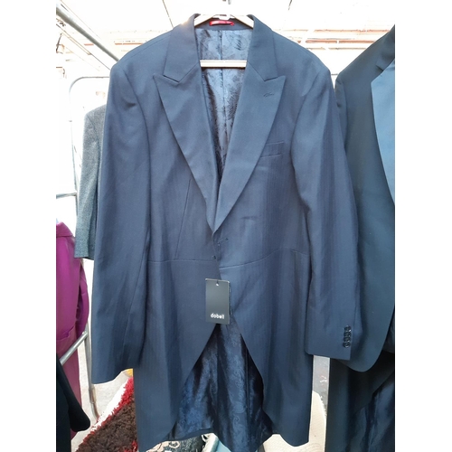 172 - Fourteen various mens suit jackets to include Hugo Boss, Armani, Chester Barrie, Black Label, M&S et... 