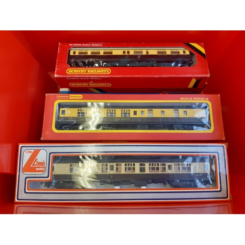 317 - Sixteen various boxed 00 gauge passenger coaches to include eight Lima, five Hornby and three Airfix