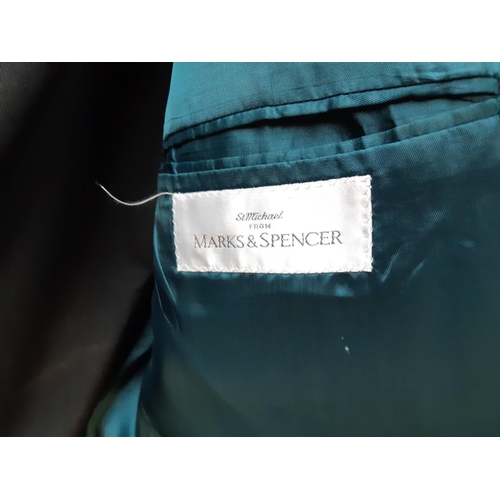 190 - Three items of as new men's clothing to include a Paul Berman size 46 suit jacket, Marks & Spencer t... 