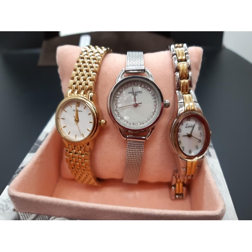 26 - Four ladies wristwatches to include two Limits, Sekonda and an Infinite