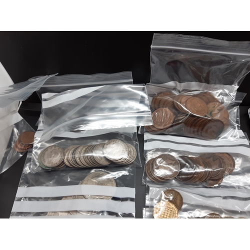 78 - A large collection of pre-decimal and decimal British coins to include farthings, ten pences, half p... 