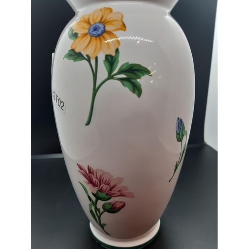 93 - A Tiffany & Co. Sintra pattern porcelain vase - measuring approx. 23.5cm high (see condition report)