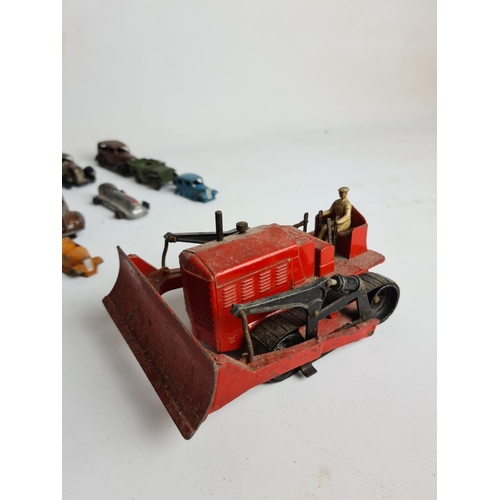 132 - A collection of various diecast model vehicles to include Dinky, Corgi etc.