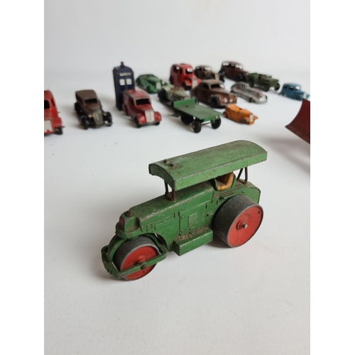 132 - A collection of various diecast model vehicles to include Dinky, Corgi etc.