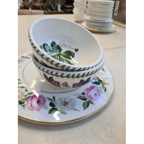 169 - Eight various pieces of china to include Royal Albert Sweet Pea tea cup and saucer, two Portmeirion ... 