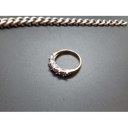 17A - Four items to include a hallmarked English silver chain link bracelet - approx. 29 grams, stamped Je... 