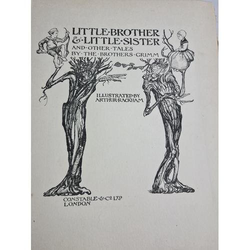 188A - A 1st edition Little Brother & Little Sister hardback book illustrated by Arthur Rackham and first p... 