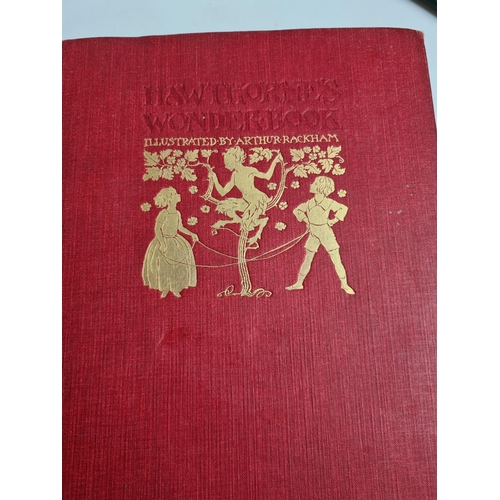 188B - Two books to include A Hawthorne's Wonder Book illustrated by Arthur Rackham and a Arthur Rackham Hi... 