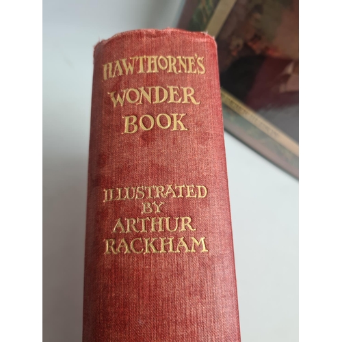 188B - Two books to include A Hawthorne's Wonder Book illustrated by Arthur Rackham and a Arthur Rackham Hi... 