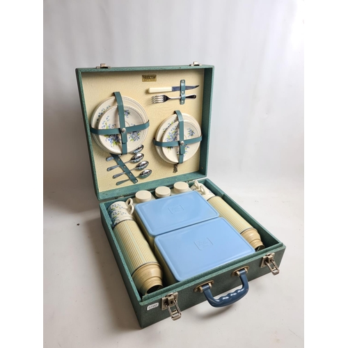 216 - A vintage Brexton picnic set