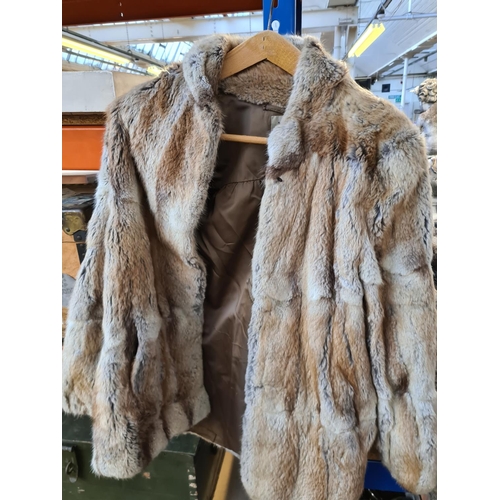 221 - Two vintage fur jackets to include one Karter of Scotland