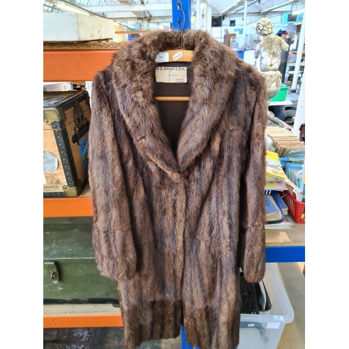 225 - A vintage A. S. Solomon & Sons fur jacket