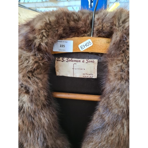 225 - A vintage A. S. Solomon & Sons fur jacket