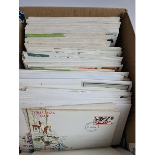 249 - A large collection of various first day cover stamps