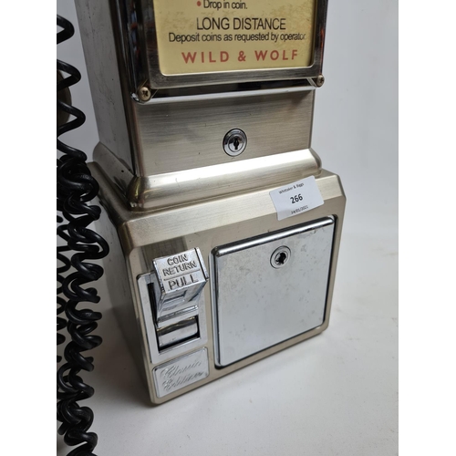 266 - A Wild & Wolf Ltd. vintage style Classic Edition diner phone