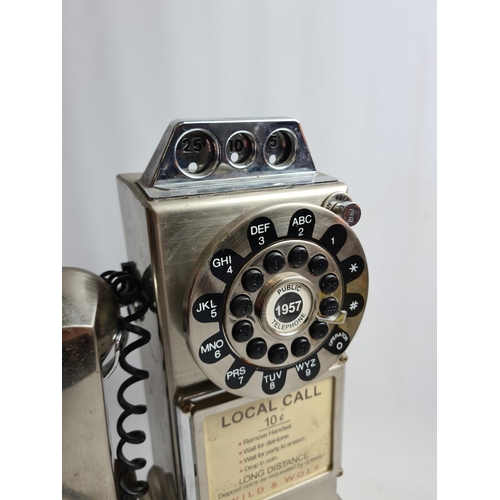 266 - A Wild & Wolf Ltd. vintage style Classic Edition diner phone