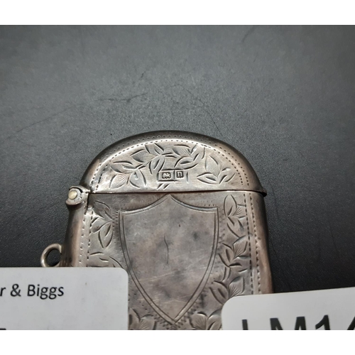 7 - A hallmarked Birmingham silver vesta case dated 1912 by T. Heatley - approx. 14.72 grams and 5.5cm h... 