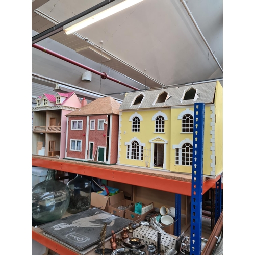 98 - Three various dolls houses with contents