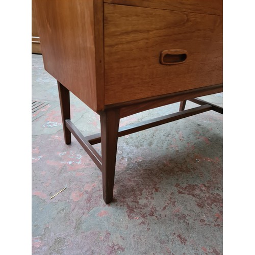 359 - A mid 20th century teak bureau