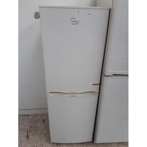 1070 - A Swan A+ class upright fridge freezer