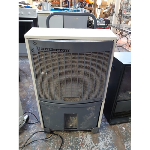 1068 - A two tone grey Dantherm CDT 60 professional refrigerant dehumidifier