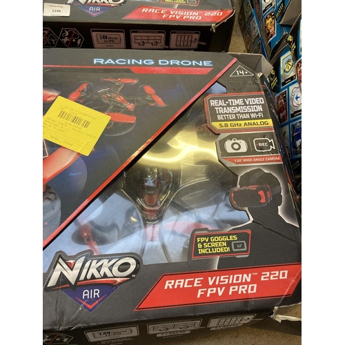 1200 - A boxed shop return Nikko Air DRL racing drone