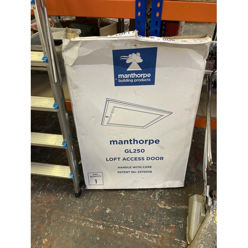 1248 - A boxed new Manthorpe GL250 loft access door