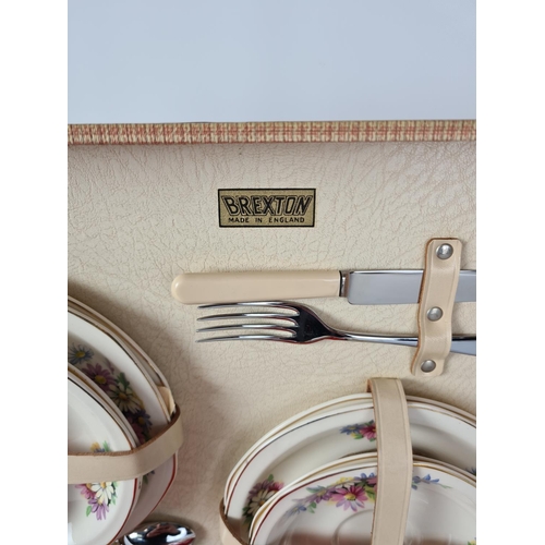 133 - A vintage Brexton picnic set