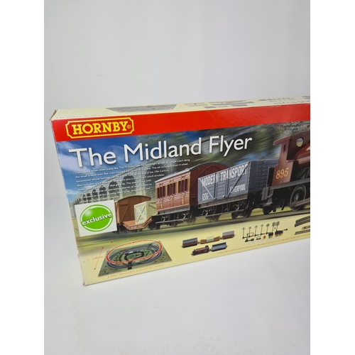 150 - A boxed Hornby The Midland Flyer OO train set