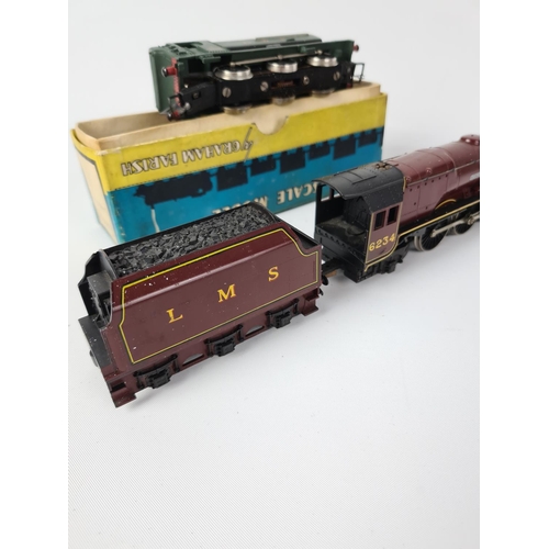 156 - Two items, a Graham Farish metal Pannier tank and a Hornby Duchess of Abercorn OO gauge locomotive a... 