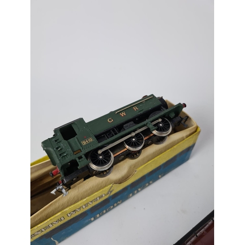 156 - Two items, a Graham Farish metal Pannier tank and a Hornby Duchess of Abercorn OO gauge locomotive a... 