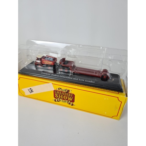 159 - A collection of various model toys to include Airfix 0-4-0 Saddle tank, Corgi Trackside Ruston Bucyr... 