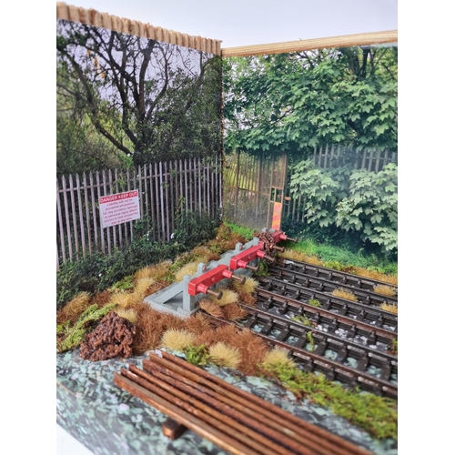 161 - A OO gauge model railway diorama