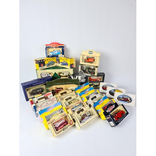 162 - A large quantity of boxed Lledo model vehicles