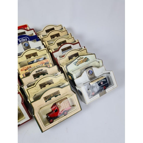 164 - A large quantity of boxed Lledo model vehicles