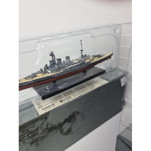 171 - A collection of various Atlas Editions models to include HMS Prince of Wales, HMS Hood, Bismarck etc... 